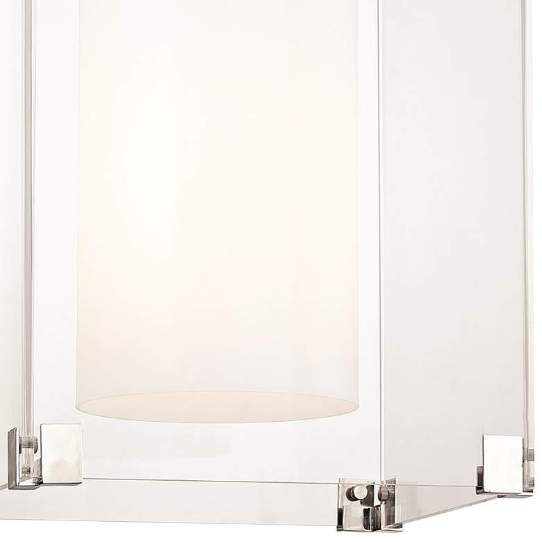 Image 2 Hudson Valley Achilles 18"W Polished Nickel Pendant Light more views