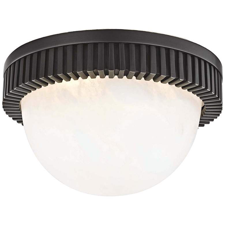 Image 1 Hudson Valley Ainsley 5 inch Wide Old Bronze LED Ceiling Light
