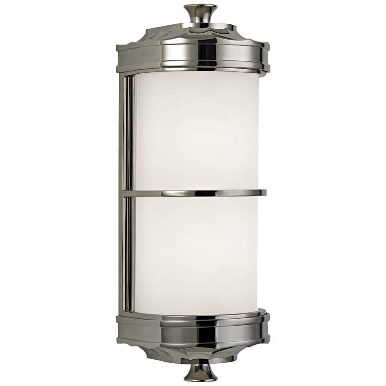 Image 1 Hudson Valley Albany 13 inch High Polished Nickel Wall Sconce