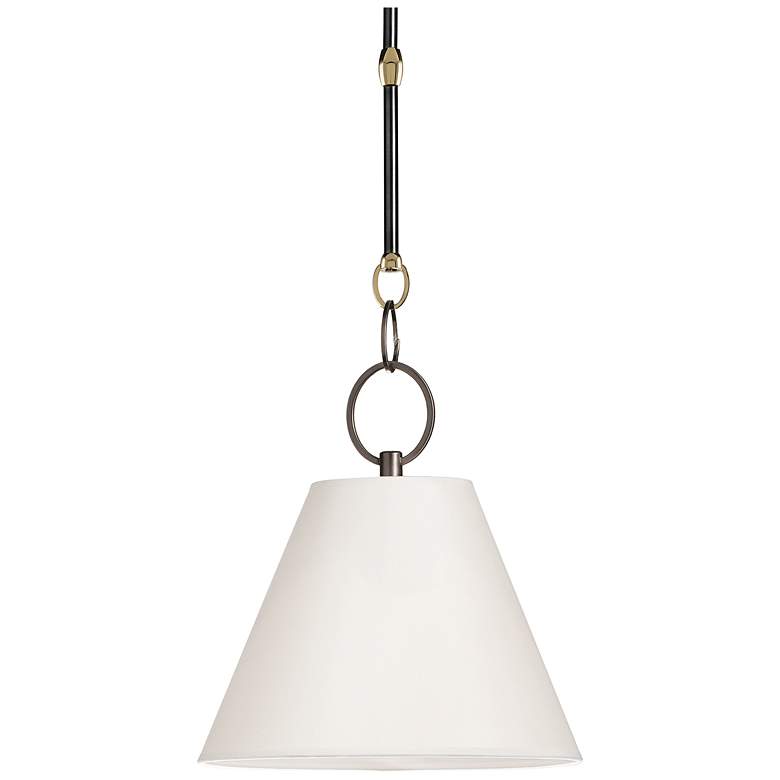 Image 1 Hudson Valley Altamont 12.25" Wide Distressed Bronze 1 Light Pendant