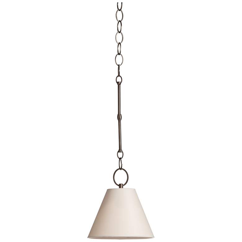 Image 1 Hudson Valley Altamont 12.25 inch Wide Polished Nickel 1 Light Pendant