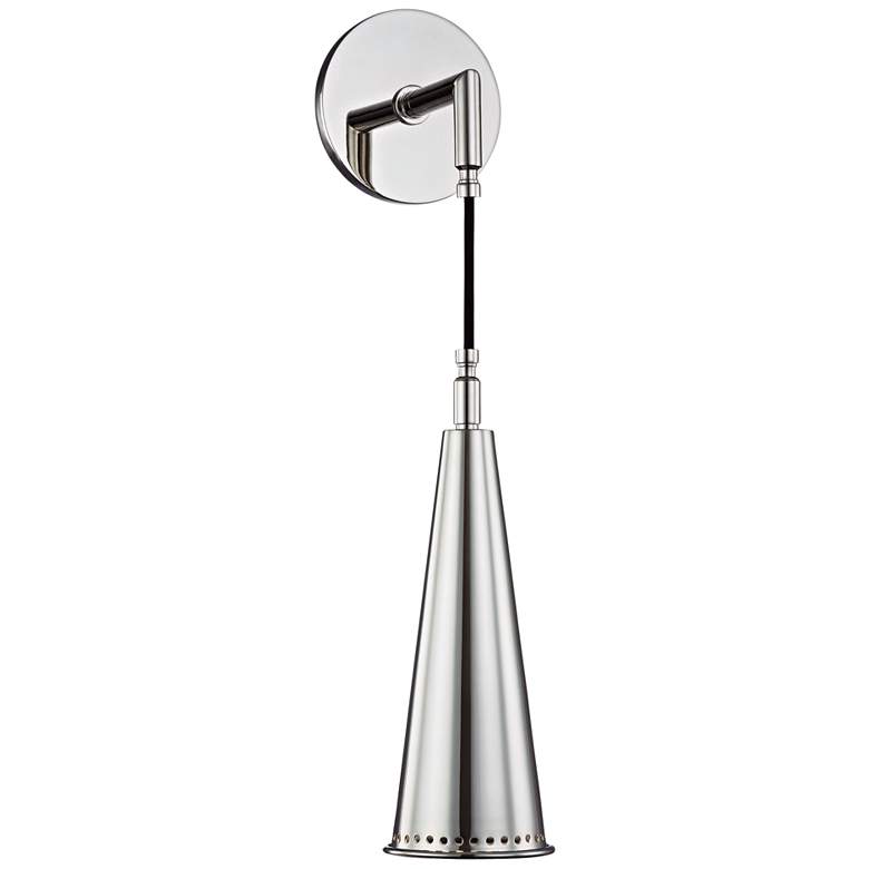 Image 1 Hudson Valley Alva 17" High Polished Nickel Wall Sconce