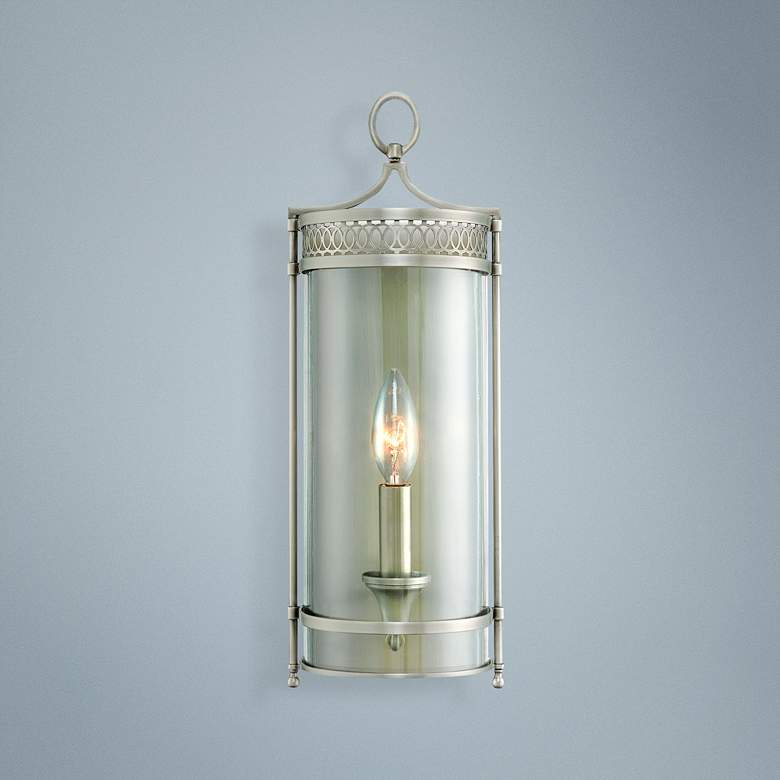 Image 1 Hudson Valley Ameilia ADA Compliant Nickel Wall Sconce