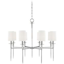 Hudson Valley Amherst 32" Wide Polished Nickel Chandelier