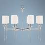1_Hudson Valley Amherst 32" Wide Polished Nickel Chandelier