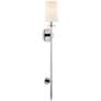 Hudson Valley Amherst 36 1/2"H Polished Nickel Wall Sconce