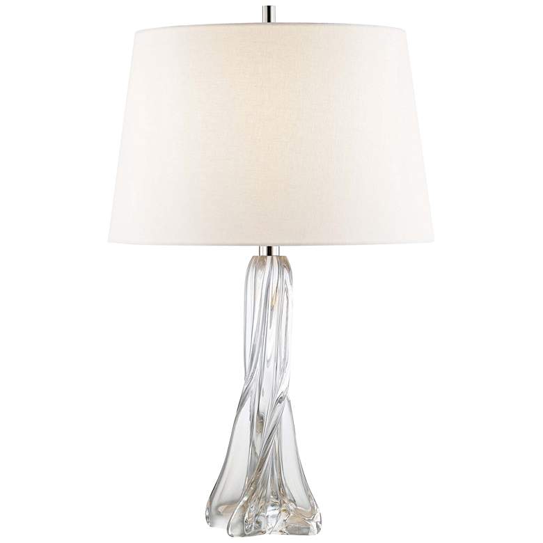 Image 1 Hudson Valley Archer Clear Crystal Table Lamp