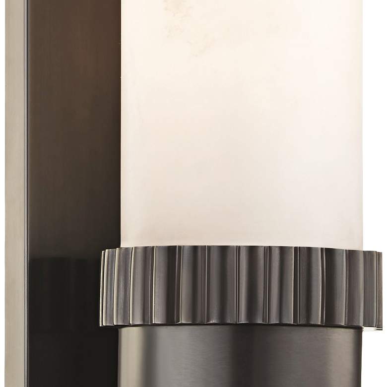 Image 2 Hudson Valley Argon 15" High Old Bronze LED Wall Sconce more views
