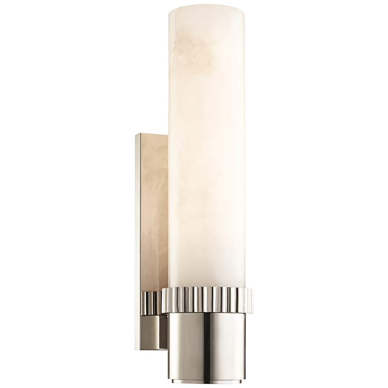Image 1 Hudson Valley Argon 15 inch High Polished Nickel LED Wall Sconce