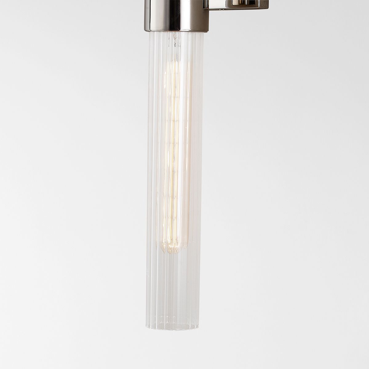 Image 4 Hudson Valley Asher 4.25" Wide Polished Nickel 2 Light Wall Sconce more views