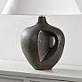 Thumbnail3 of Hudson Valley Avenel 19" 1 Lt. Aged Brass Table Lam more views