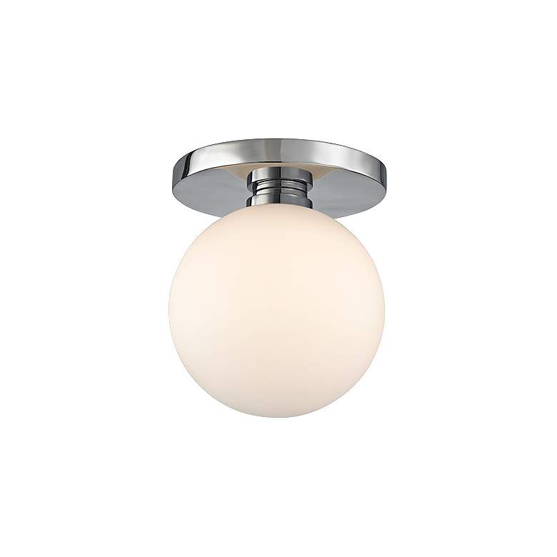 Image 2 Hudson Valley Baird 4 3/4"H Polished Chrome Wall Sconce more views