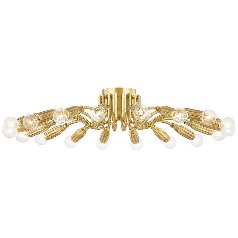 Image 1 Hudson Valley Barney 31.5 In. 18 Light Semi Flush