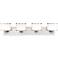 Hudson Valley Basking Ridge 31" Wide Nickel Bath Light