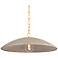 Hudson Valley Becki Owens Eve 32" Gold and Silver Modern Pendant