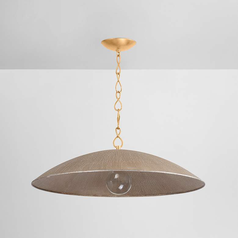 Image 4 Hudson Valley Becki Owens Eve 32" Gold and Silver Modern Pendant more views