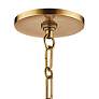 3_Hudson Valley Becki Owens Ivy 18" Brass and Clear Glass LED Pendant more views