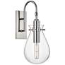 1_Hudson Valley Becki Owens Ivy 18" Nickel and Glass LED Wall Sconce