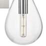 2_Hudson Valley Becki Owens Ivy 18" Nickel and Glass LED Wall Sconce more views