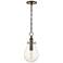 Hudson Valley Becki Owens Ivy 7 1/2" Bronze Clear Glass LED Pendant