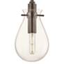 4_Hudson Valley Becki Owens Ivy 7 1/2" Bronze Clear Glass LED Pendant more views
