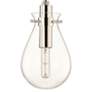 4_Hudson Valley Becki Owens Ivy 7 1/2" Nickel Clear Glass LED Pendant more views