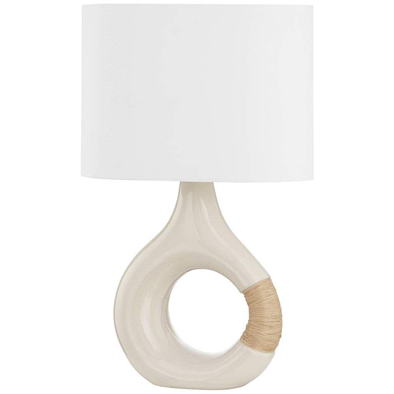Image 1 Hudson Valley Becki Owens Mindy 25 1/2" Modern Ceramic Table Lamp