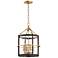 Hudson Valley Becki Owens Ren 13 3/4" Brass and Bronze 4-Light Pendant