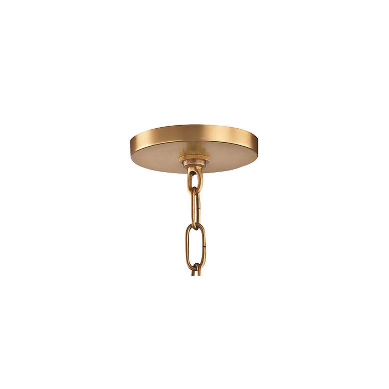 Image 3 Hudson Valley Becki Owens Ren 13 3/4" Brass and Bronze 4-Light Pendant more views