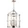 Hudson Valley Becki Owens Ren 17 1/2" Polished Nickel 6-Light Pendant