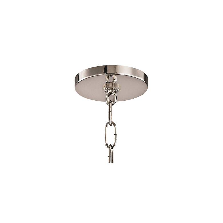 Image 3 Hudson Valley Becki Owens Ren 17 1/2" Polished Nickel 6-Light Pendant more views