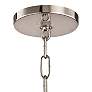3_Hudson Valley Becki Owens Ren 17 1/2" Polished Nickel 6-Light Pendant more views