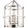 4_Hudson Valley Becki Owens Ren 17 1/2" Polished Nickel 6-Light Pendant more views