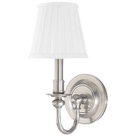 Image1 of Hudson Valley Beekman 12" High 1-Light Satin Nickel Wall Sconce