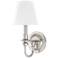 Hudson Valley Beekman 12" High 1-Light Satin Nickel Wall Sconce