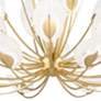 Hudson Valley Blossom 55" Wide Gold Leaf Chandelier