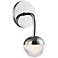 Hudson Valley Boca 9 1/2"H Polished Chrome LED Wall Sconce