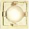 Hudson Valley Bourne 10 3/4" High Aged Brass LED Wall Sconce