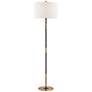 1_Hudson Valley Bowery 61 1/2" High Modern Aged Old Bronze Floor Lamp