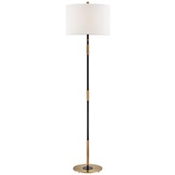 Hudson Valley Bowery 61 1/2" High Modern Aged Old Bronze Floor Lamp
