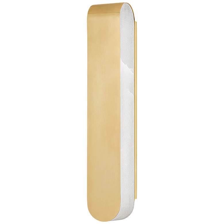 Image 1 Hudson Valley Briarwood 3.75 In. Brass 2 Light Wall Sconce