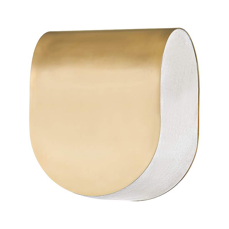 Image 1 Hudson Valley Briarwood 6.5 In. Brass 1 Light Wall Sconce