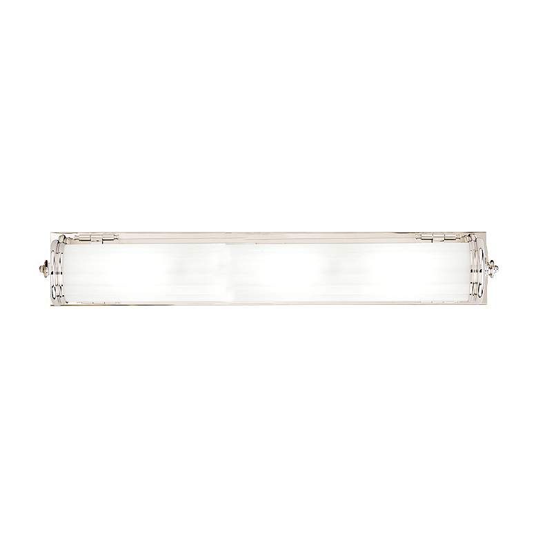 Image 1 Hudson Valley Bristol 30 1/2" Wide Polished Nickel Bath Light