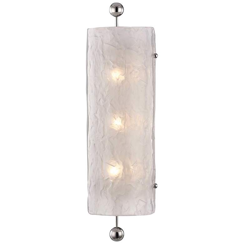 Image 1 Hudson Valley Broome 22 1/2"H Polished Nickel Wall Sconce