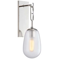 Hudson Valley Bruckner 19 1/4"H Polished Nickel Wall Sconce