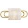 Hudson Valley Buckley 12 3/4" Wide Aged Brass Wall Sconce