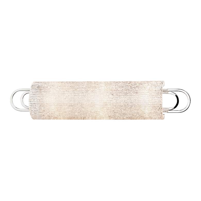 Image 2 Hudson Valley Buckley 25 inch Wide Polished Nickel Bath Light