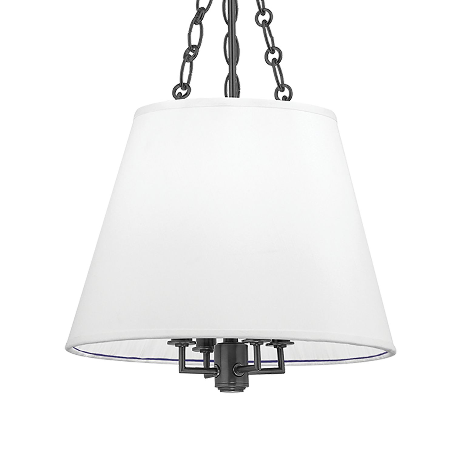 Thumbnail2 of Hudson Valley Burdett 15" Wide Old Bronze 4-Light Pendant more views