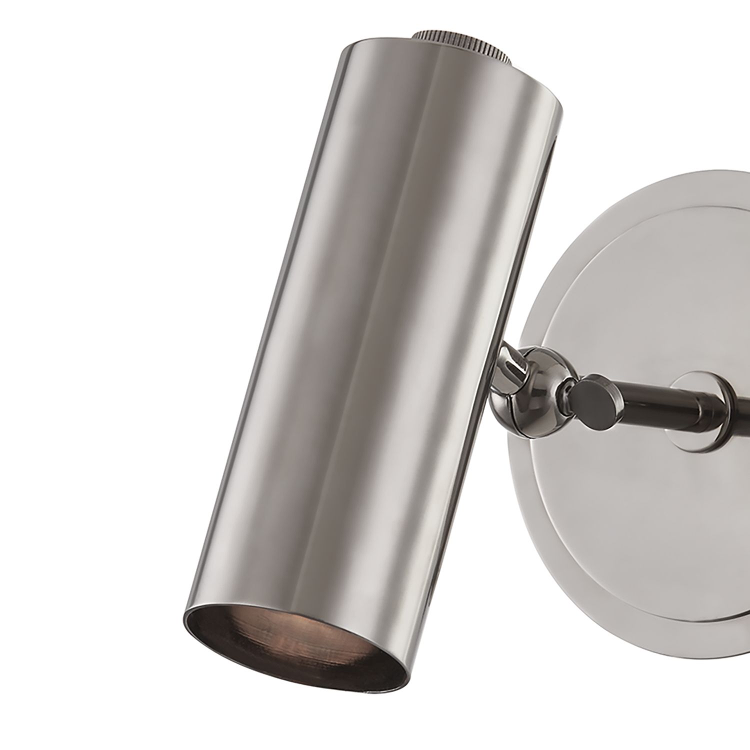 Image 2 Hudson Valley Bushwick 7 1/2" High Black Nickel Wall Sconce more views
