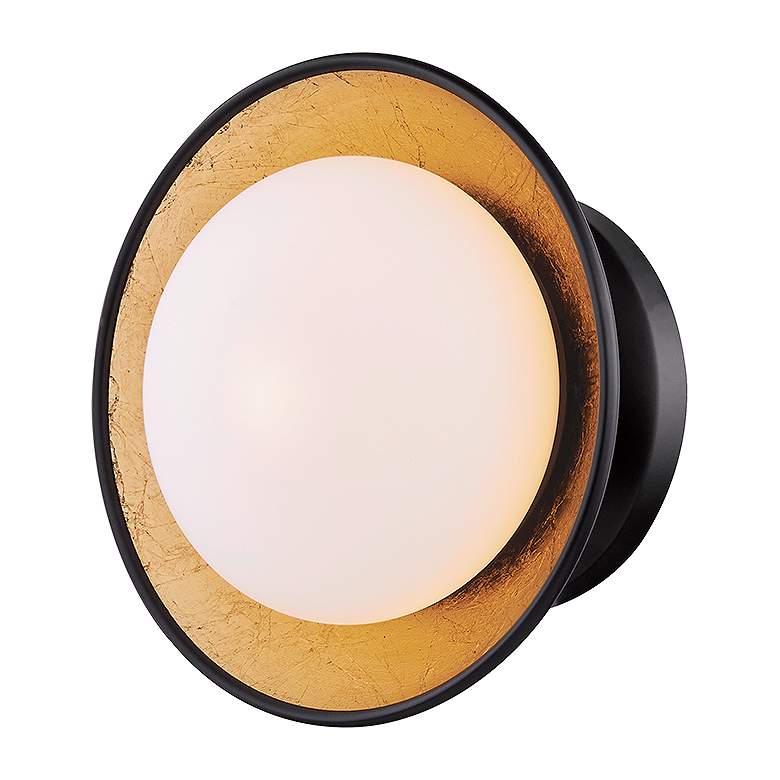 Image 3 Hudson Valley Cadence 7" Wide Modern Black and White Ceiling Light more views